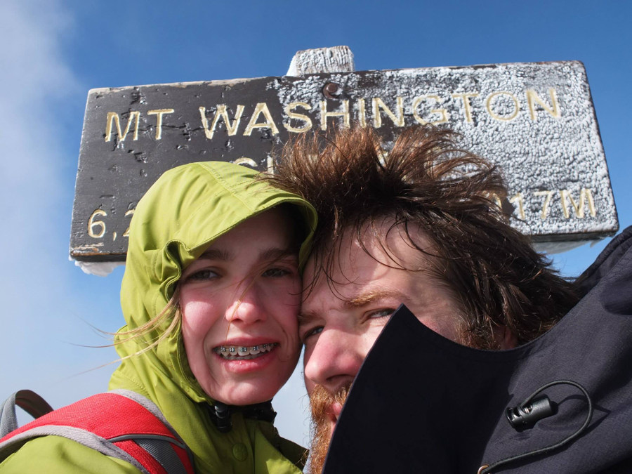 Góra Waszyngtona, zimno i mróz