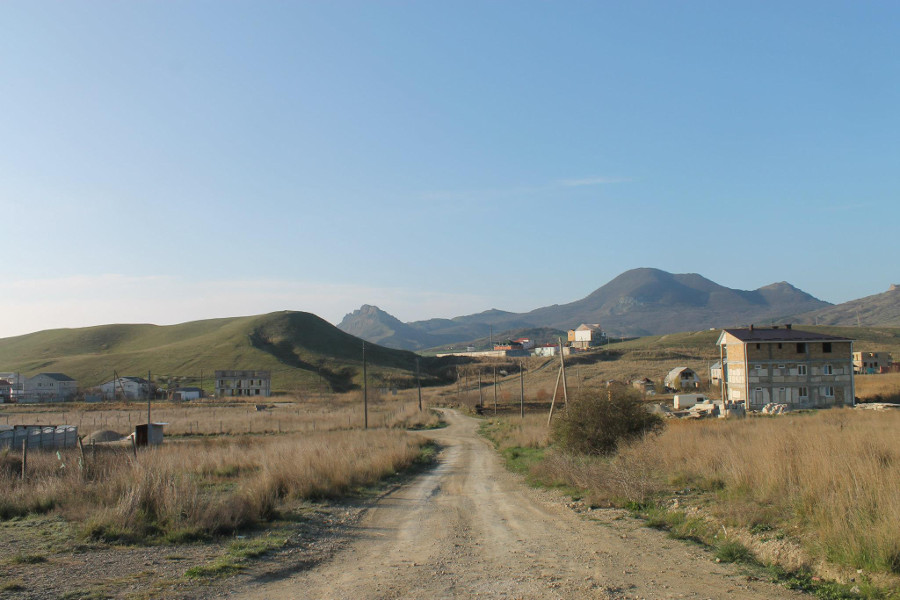 Dirt road Crimea