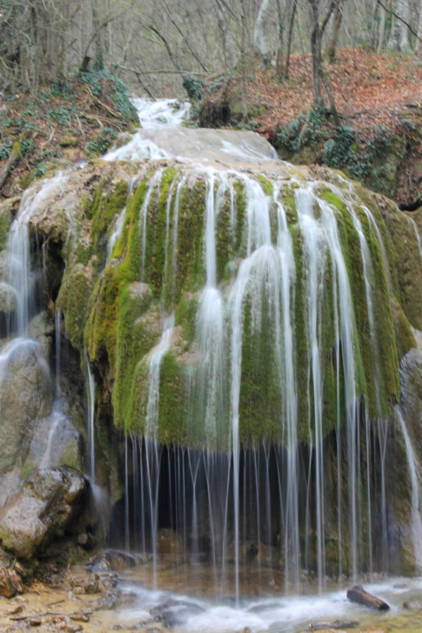 Waterfalls in Ukraine