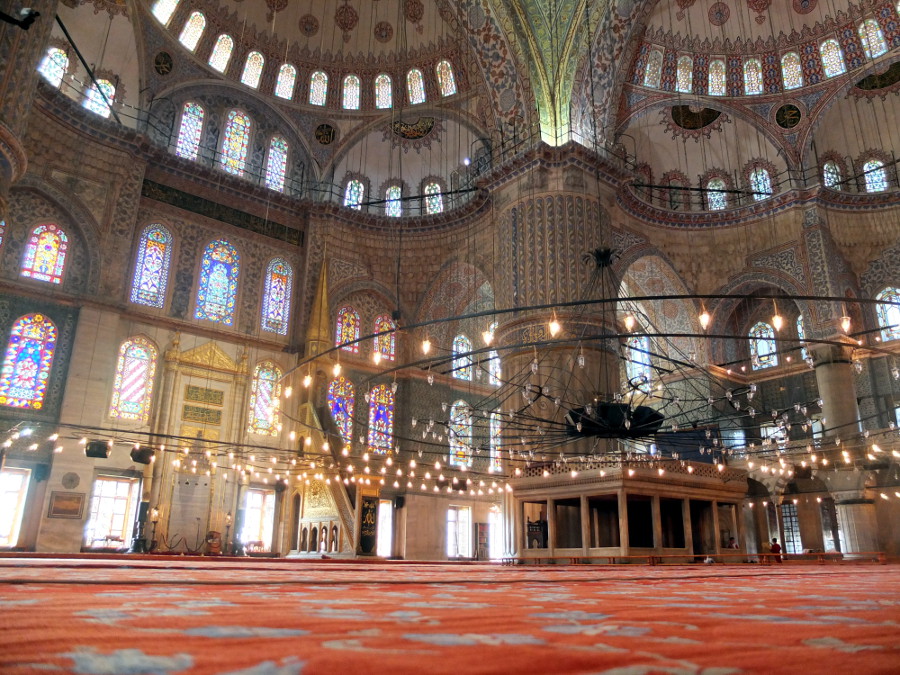 Piękne wnętrza Turcja